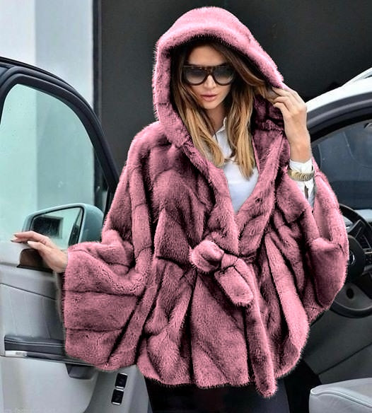 SAINT MORITZ - VESTE EN FOURRURE VEGAN