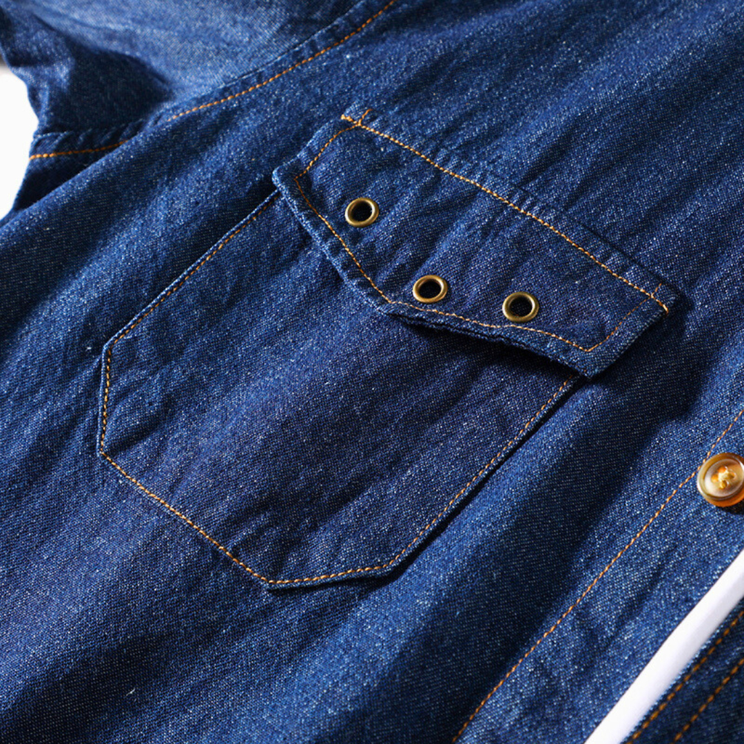 VINCENZO - CHEMISE EN DENIM