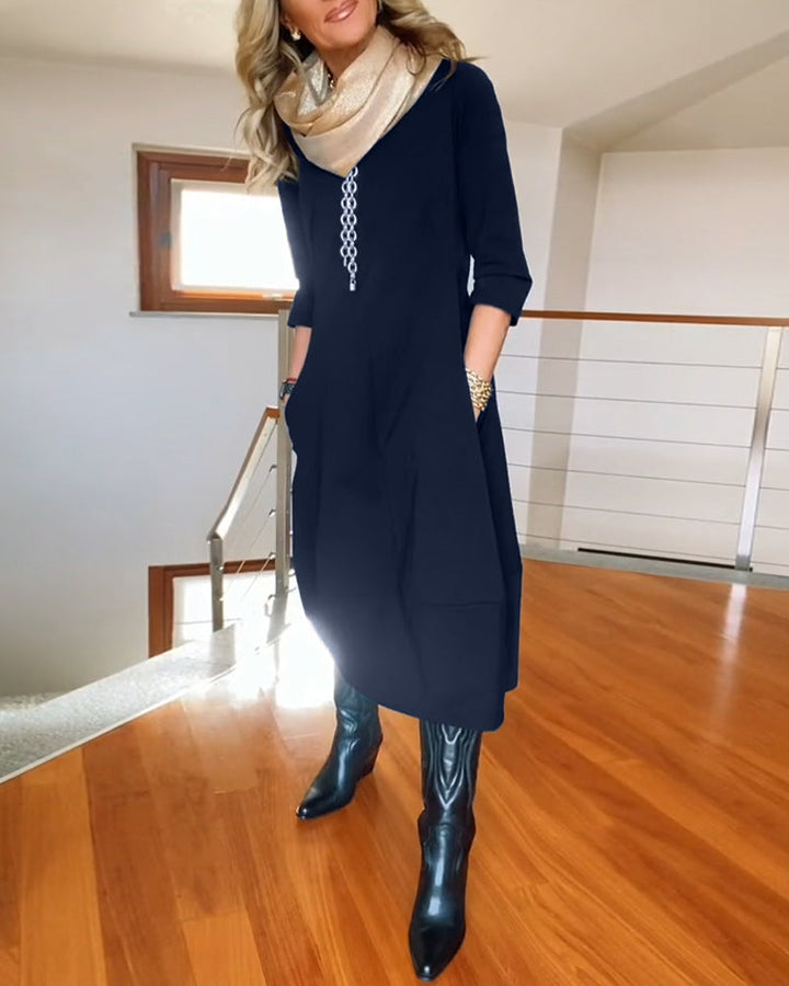 LUISA – ROBE ELEGANTE D'HIVER