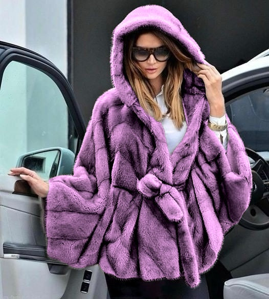 SAINT MORITZ - VESTE EN FOURRURE VEGAN