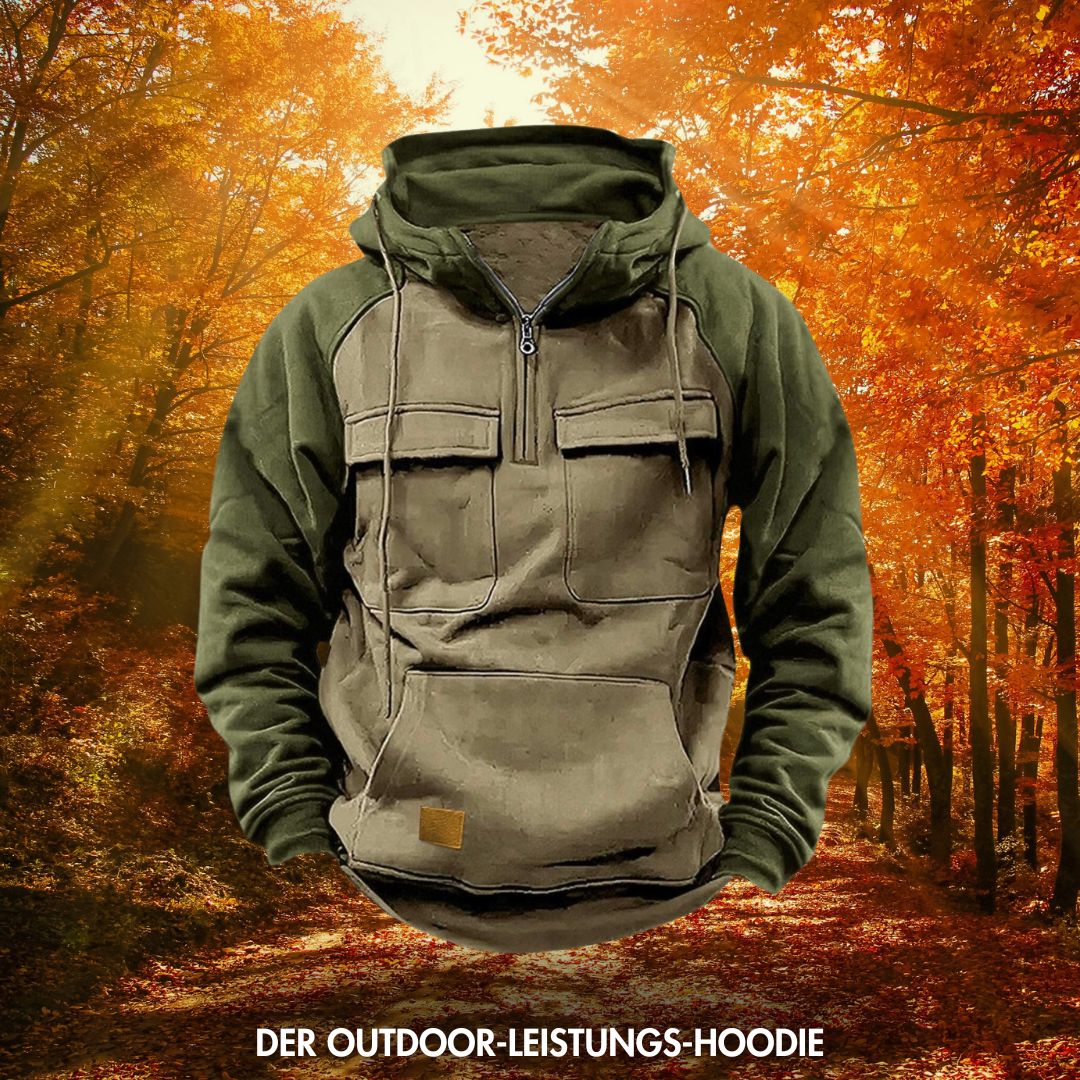 ADRIAN - PULL HOODIE ZIPPÉ OUTDOOR