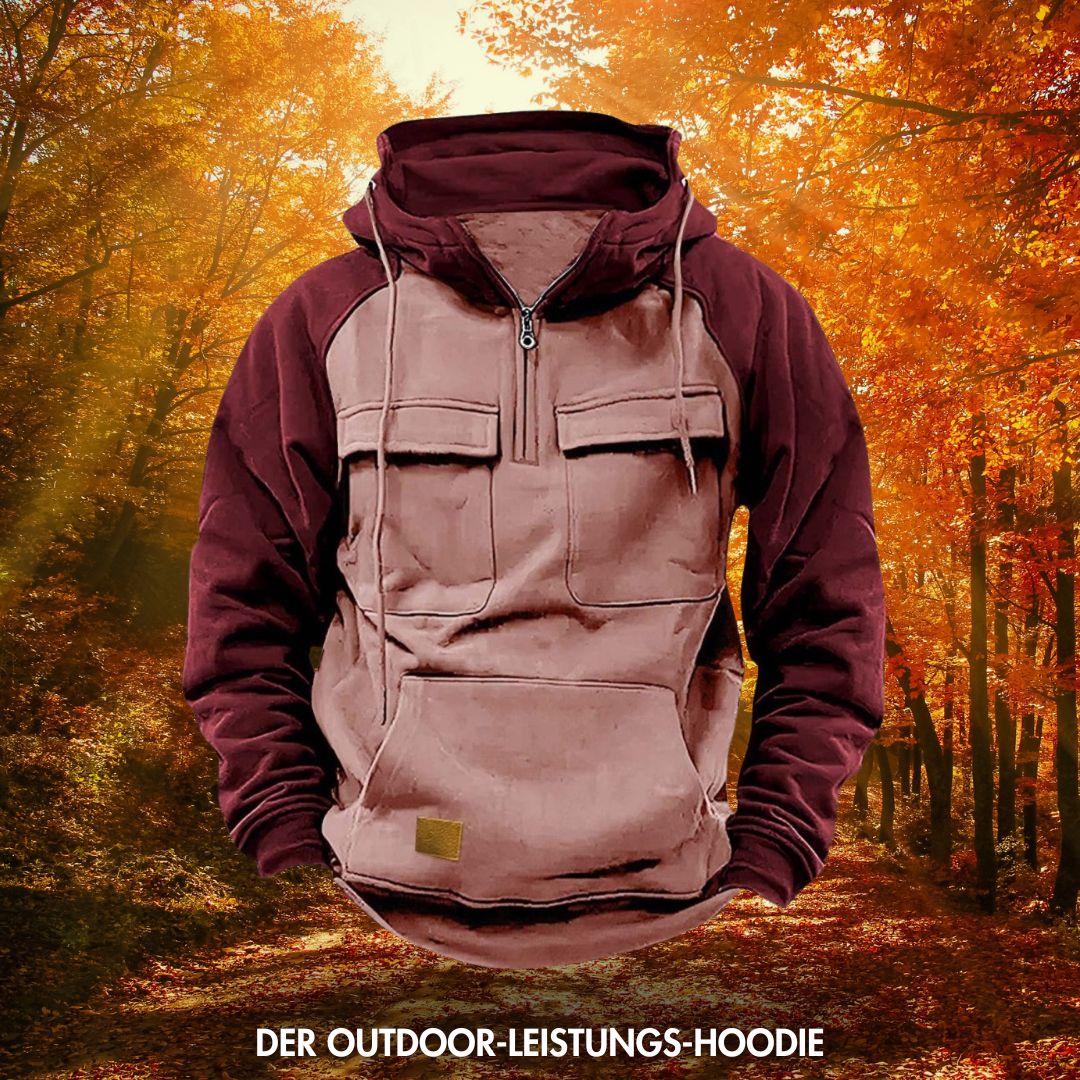 ADRIAN - PULL HOODIE ZIPPÉ OUTDOOR