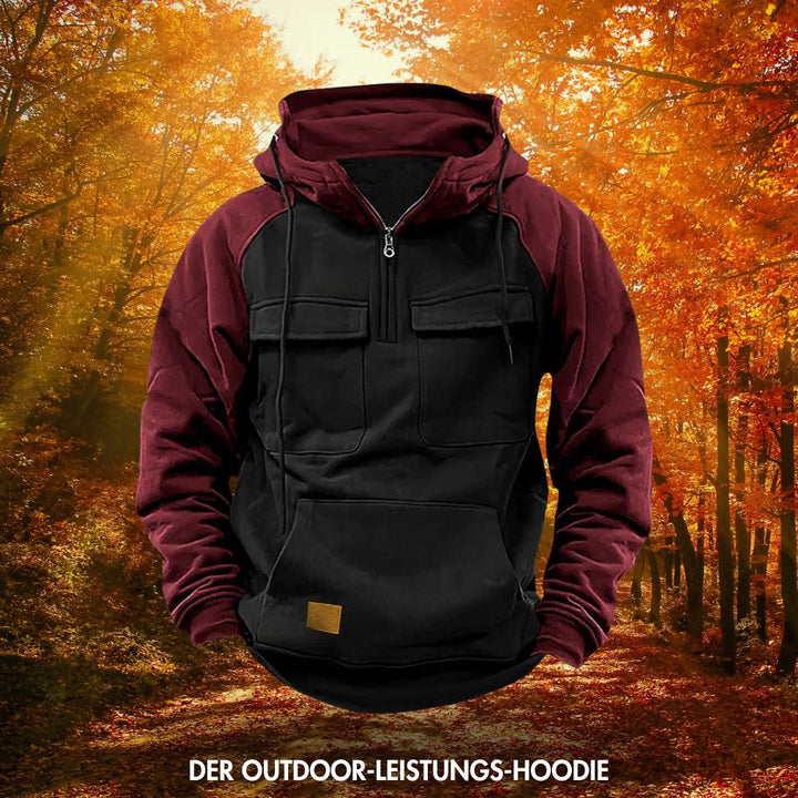 ADRIAN - PULL HOODIE ZIPPÉ OUTDOOR