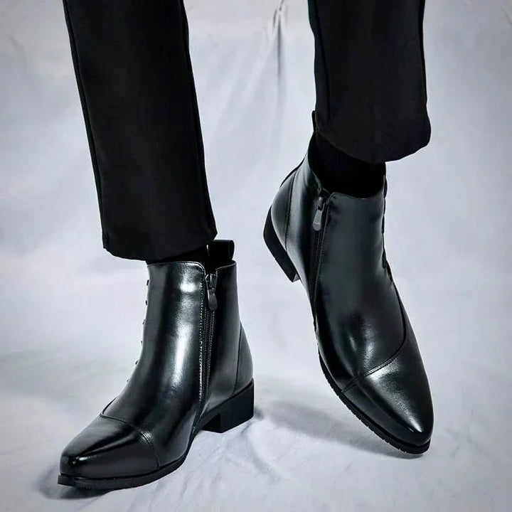 SAMUEL - BOTTES HABILLÉES EN CUIR