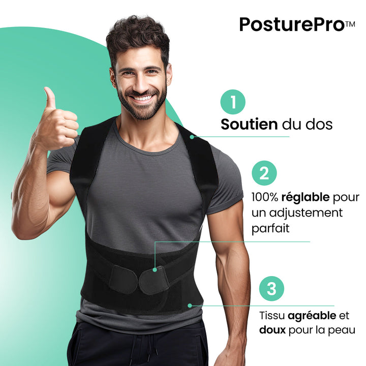 POSTUREPRO - CORRECTEUR DE POSTURE