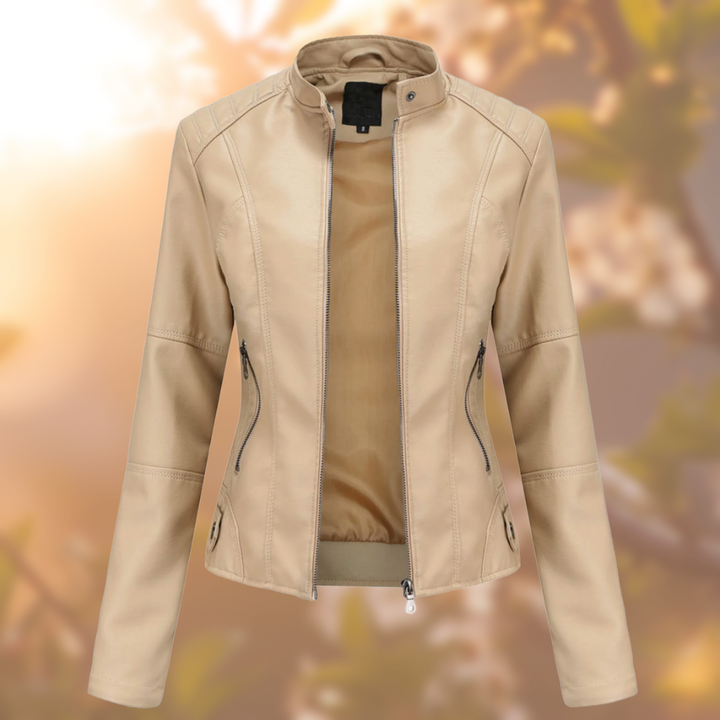 GIULIA - VESTE EN CUIR VEGAN