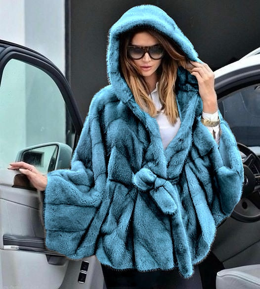SAINT MORITZ - VESTE EN FOURRURE VEGAN