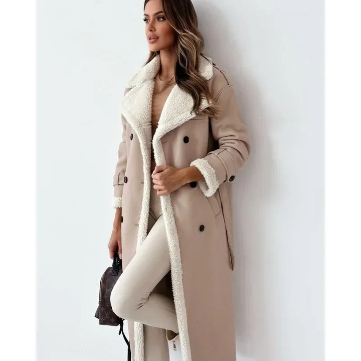 MONROE - MANTEAU SHEARLING VEGAN