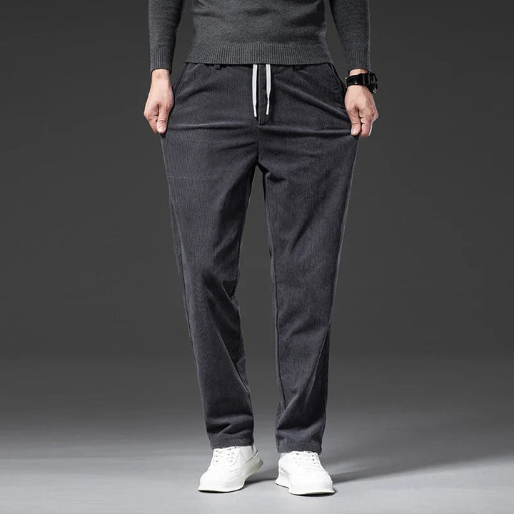 VELSTON - PANTALON EN VELOURS