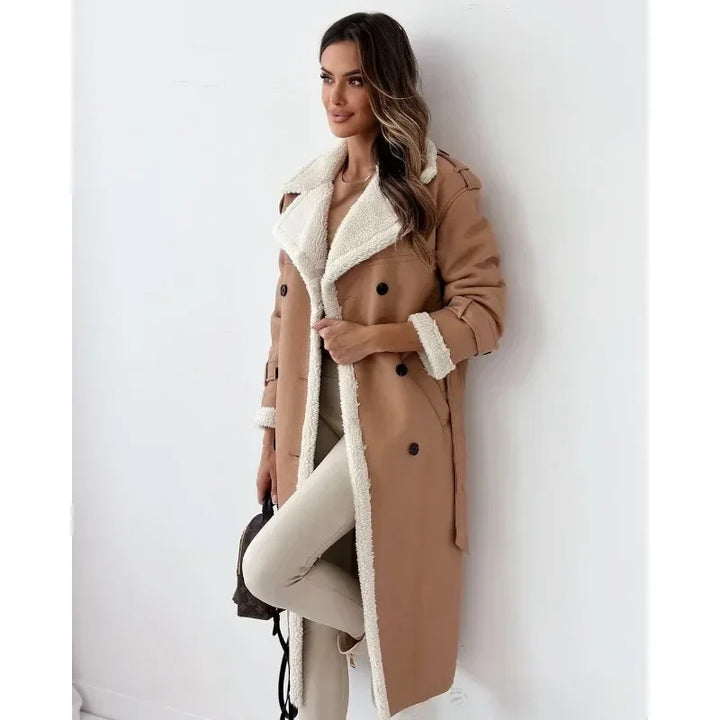 MONROE - MANTEAU SHEARLING VEGAN