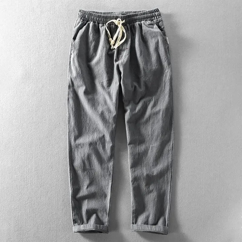 TOBY - PANTALON EN LIN