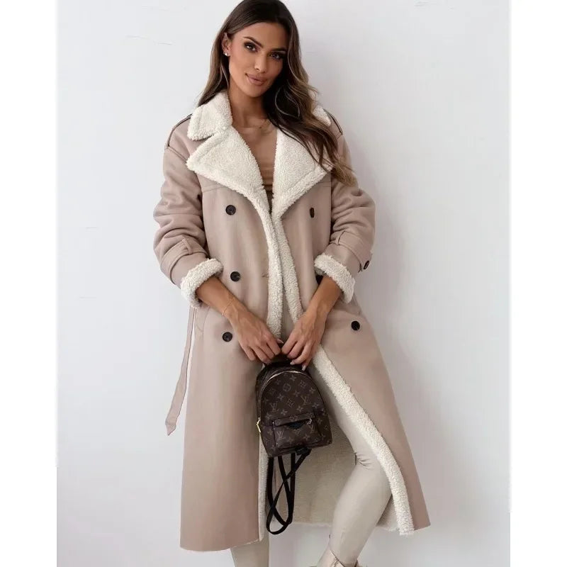 MONROE - MANTEAU SHEARLING VEGAN