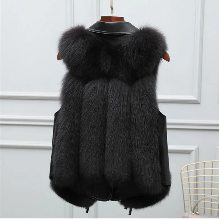 ROSELLA - GILET EN FOURRURE VEGAN