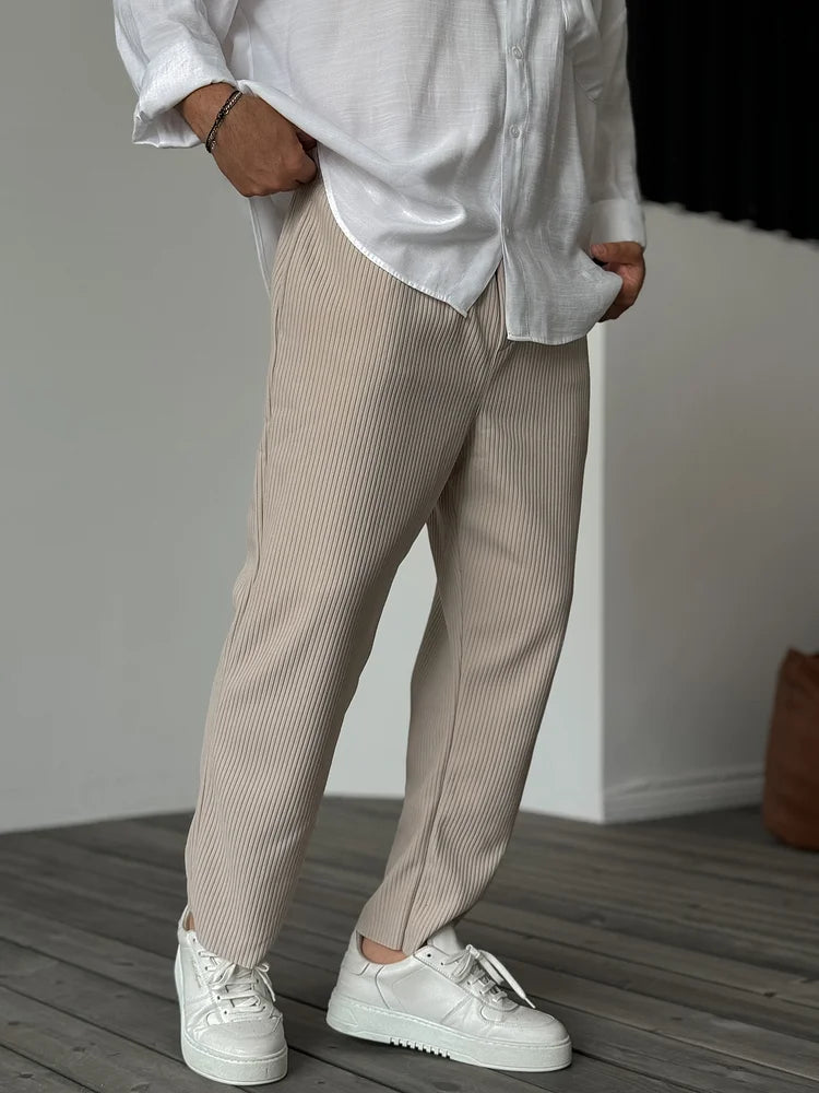 FILIPPO - PANTALON AMPLE LUXUEUX