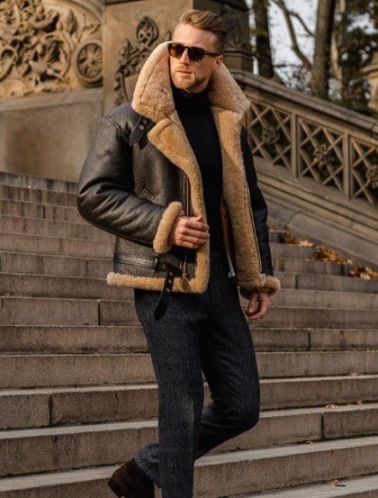 ENZO - SHEARLING VEGAN POUR HOMME