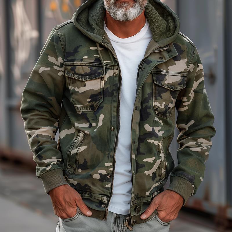 RAMBO - VESTE CAMOUFLAGE BADASS